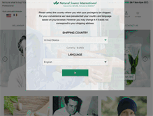 Tablet Screenshot of natural-source.com